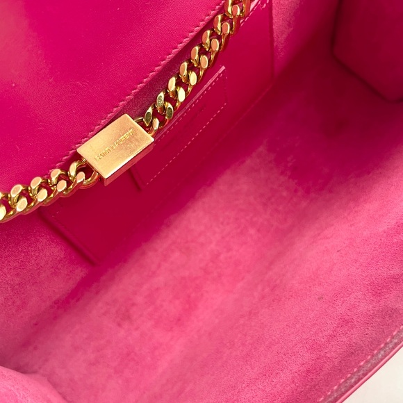 YSL Pink Leather Bag - Picture 9 of 14